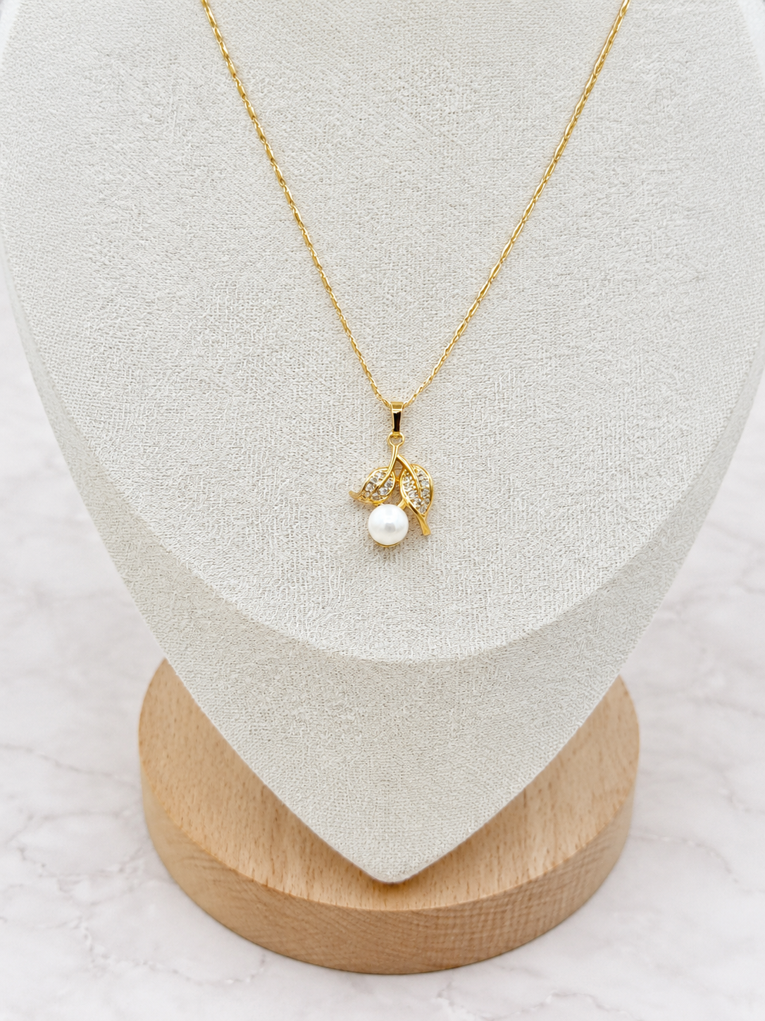 Jewelry Set with Freshwater Pearls - #1016