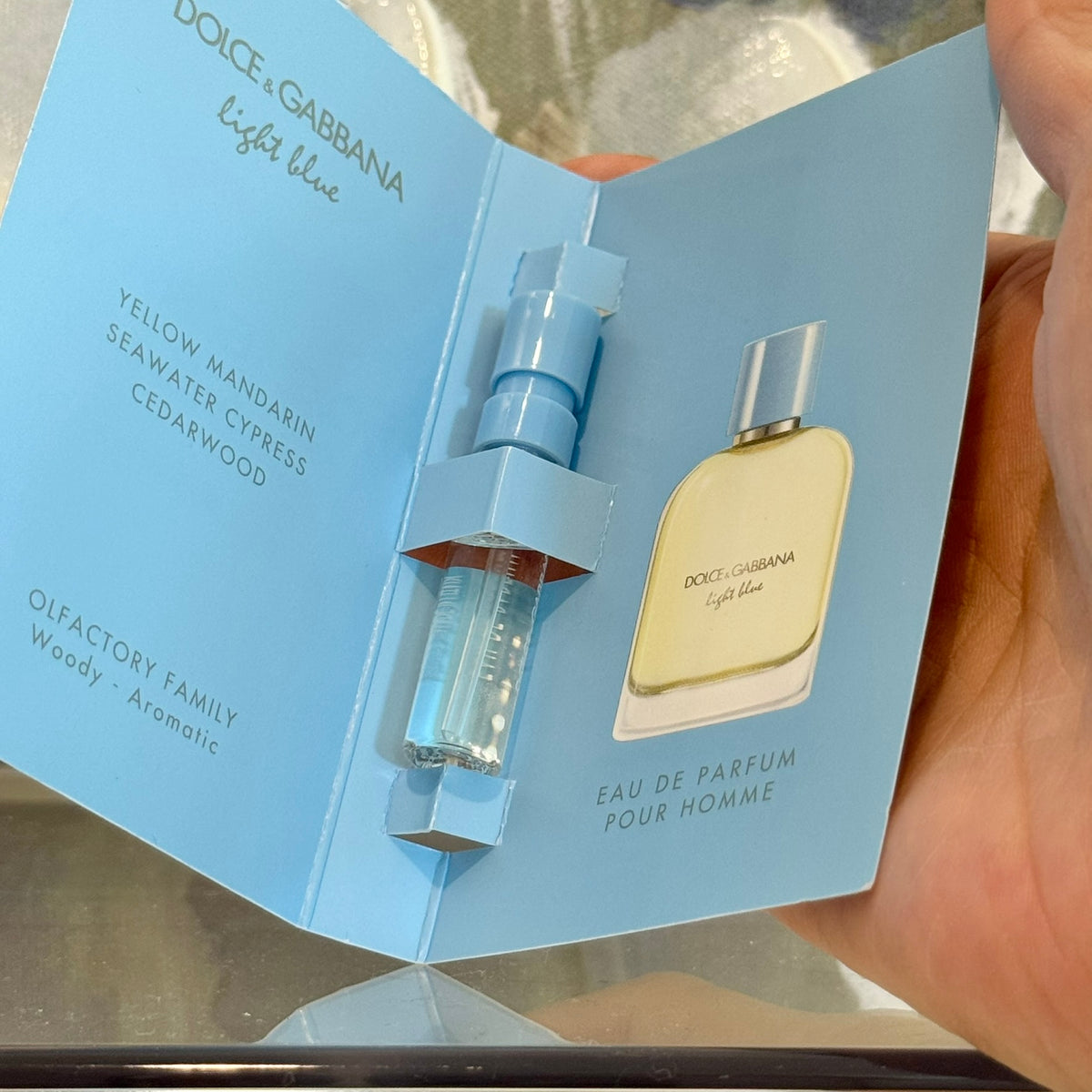 Dolce & Gabbana | Light Blue EDT For Men 1.5 mL (Sample Size)