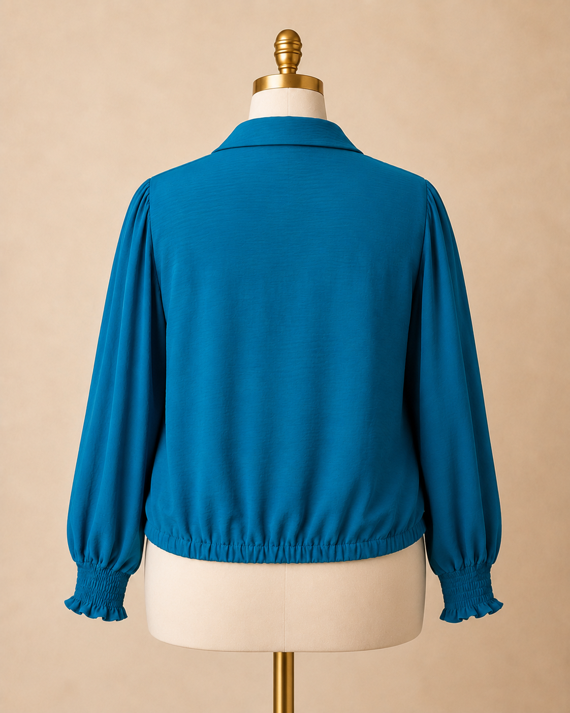 Ocean Drive Plus-Size Top - Teal