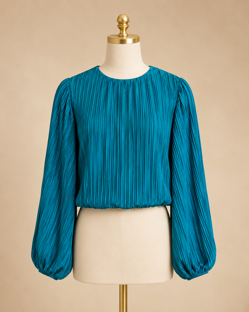 Caribbean Affair Long Sleeved Top - Teal