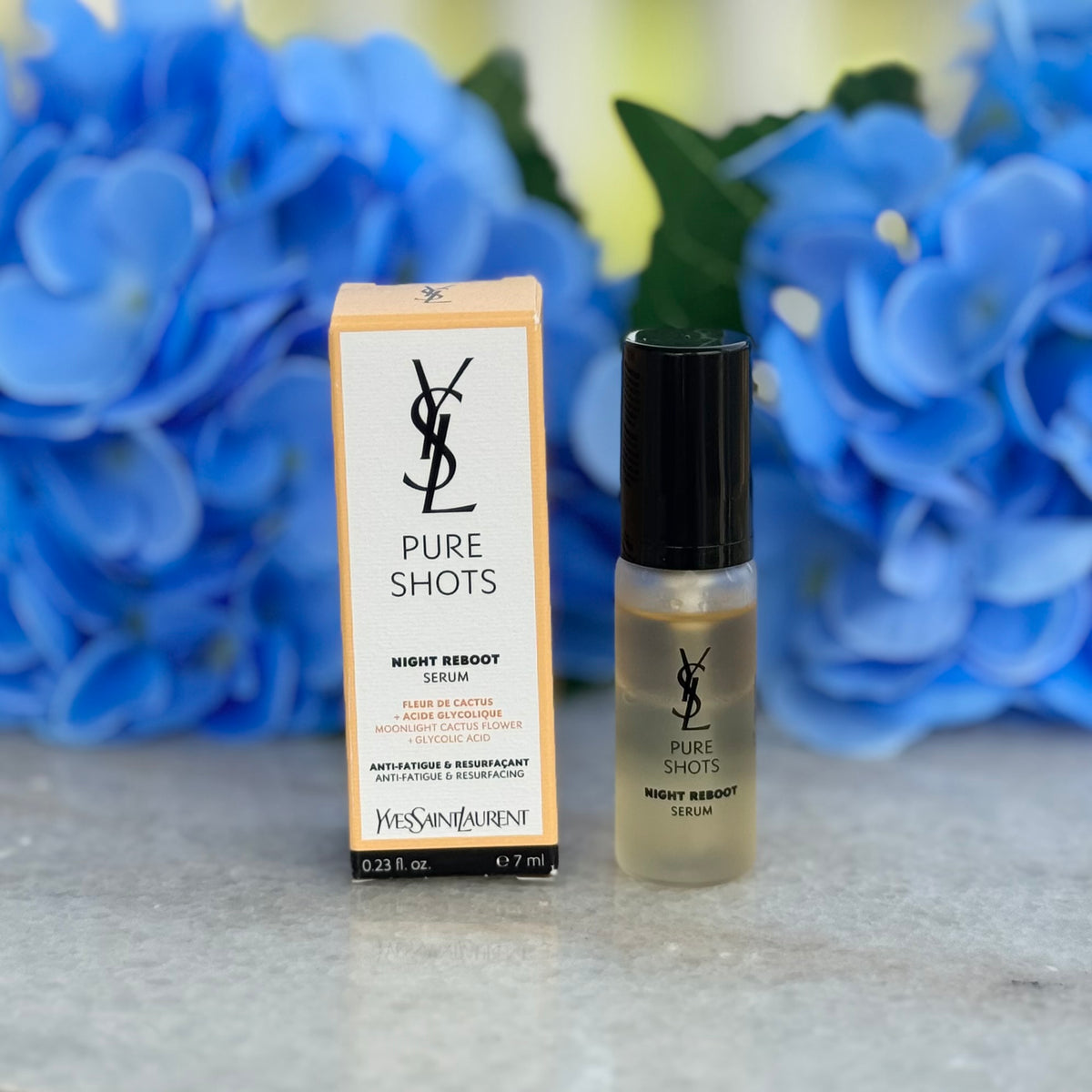 YSL | Pure Shots Night Reboot Serum 7 mL (Travel Size)