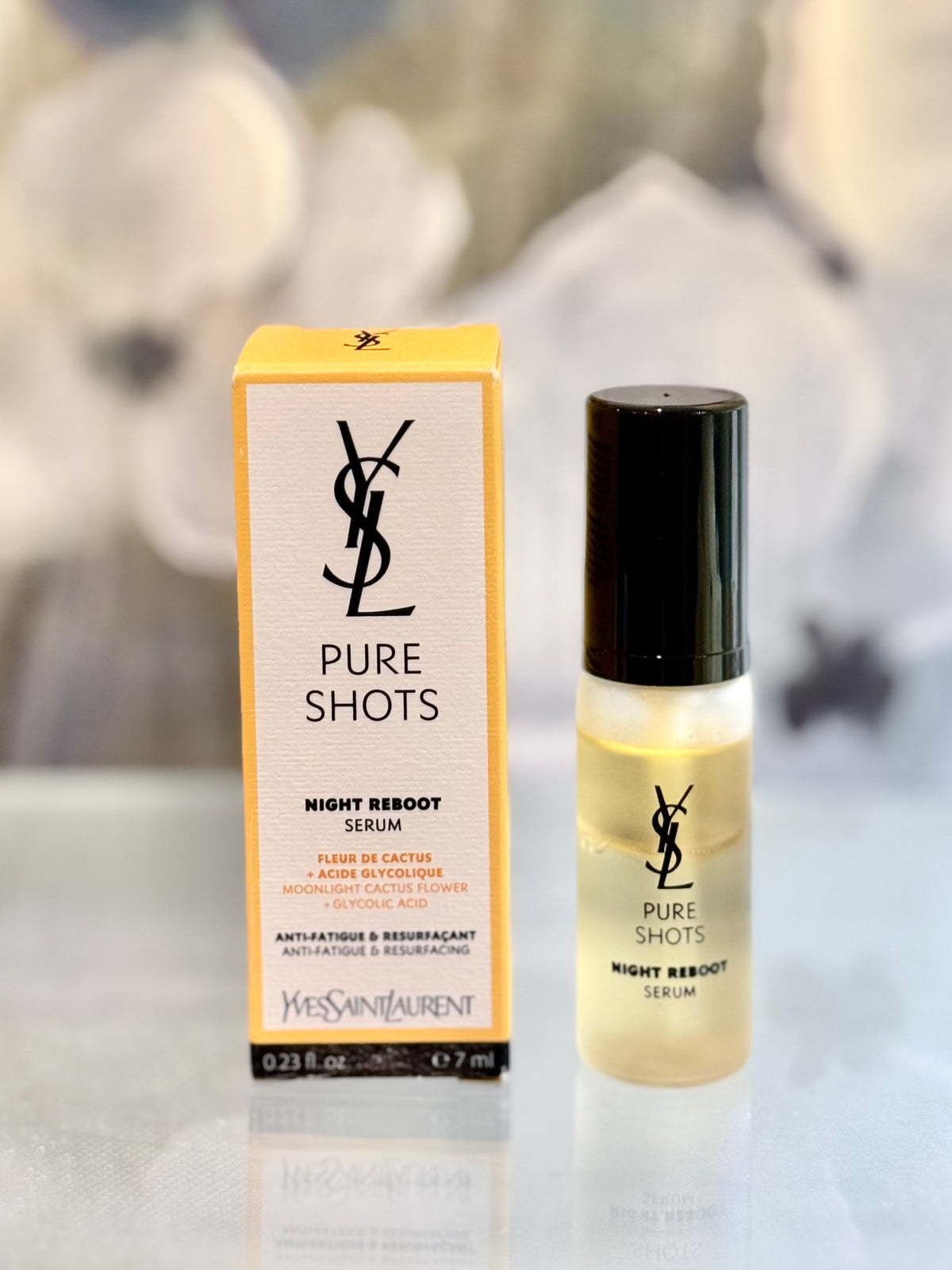 YSL | Pure Shots Night Reboot Serum 7 mL (Travel Size)
