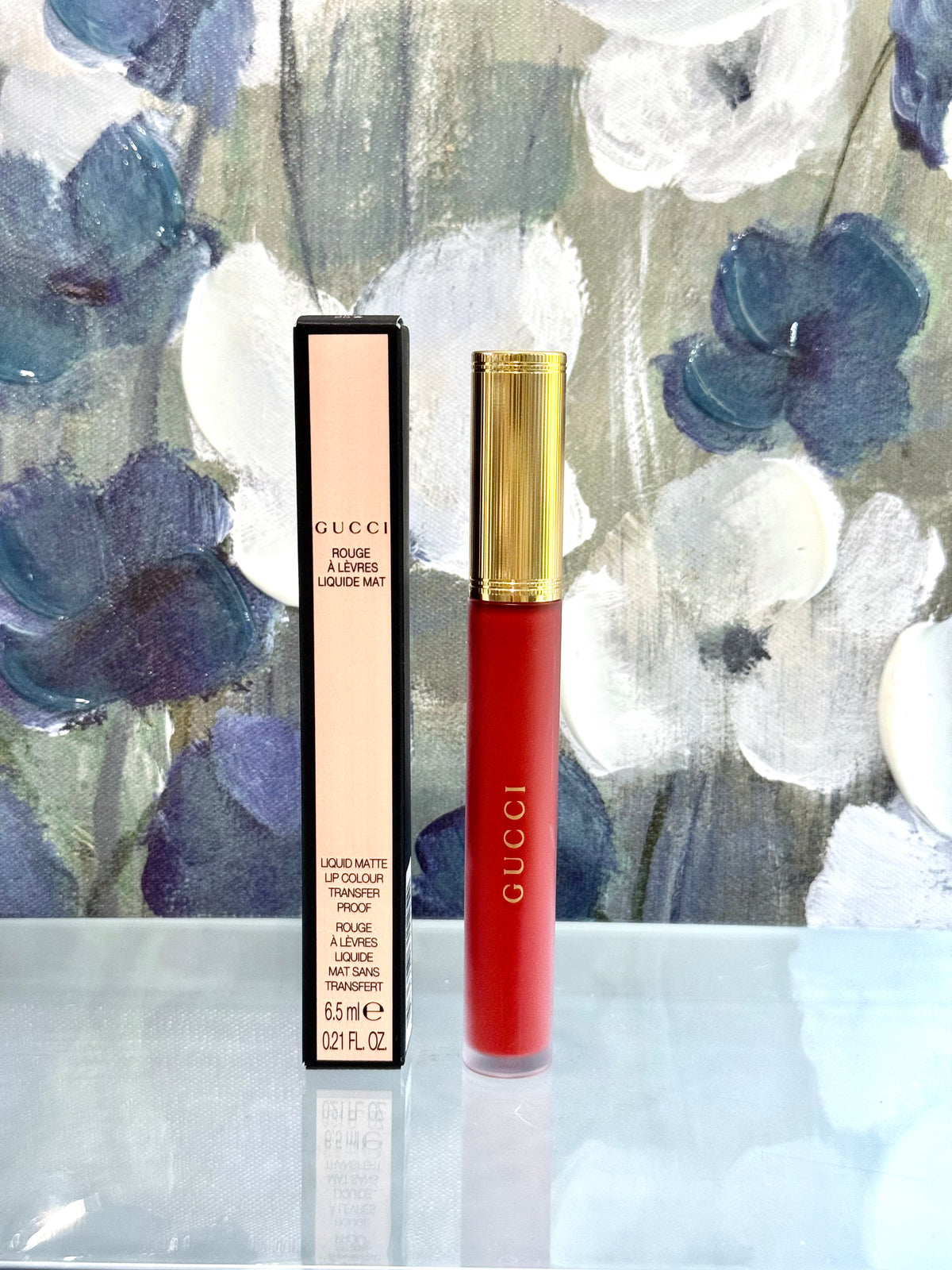 Gucci | Liquid Lip Color Matte Goldie Red 25  6.5 mL