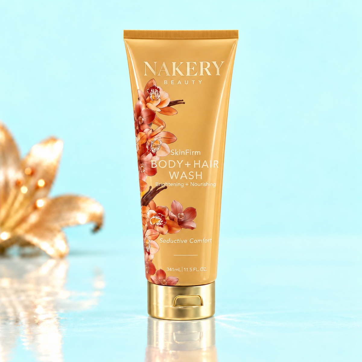 Nakery | SkinFirm Body & Hair Wash 341 mL - Seductive Comfort