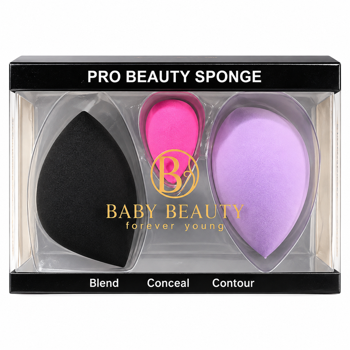 Baby Beauty | Pro Beauty Sponge Set of 3
