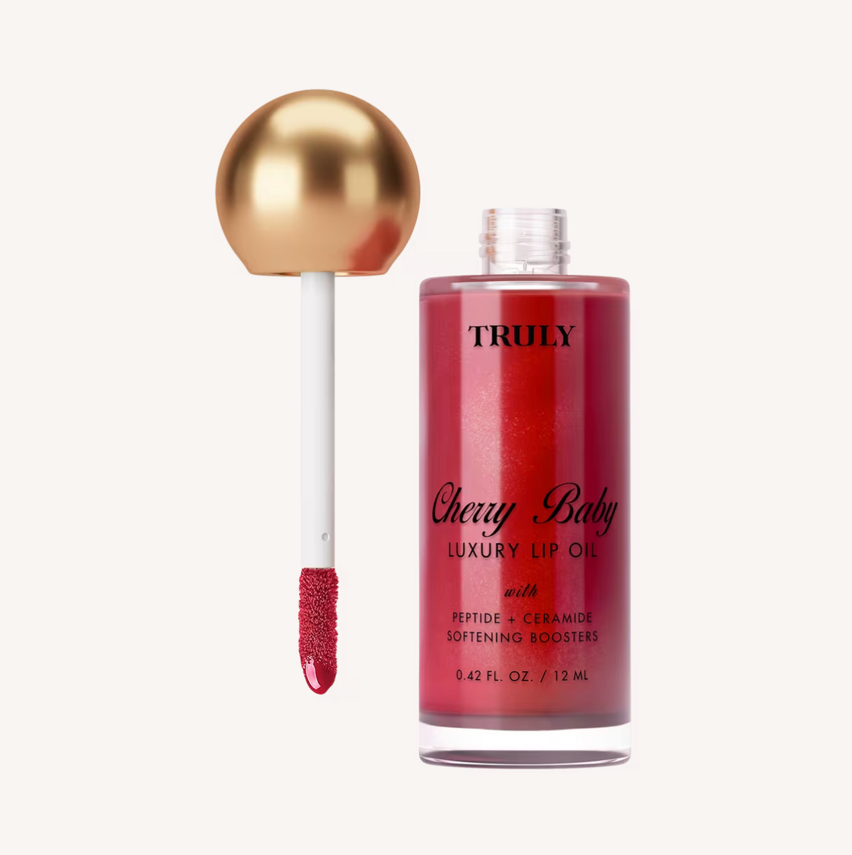 Truly | Peptide Lip Gloss Cherry Baby 12 mL