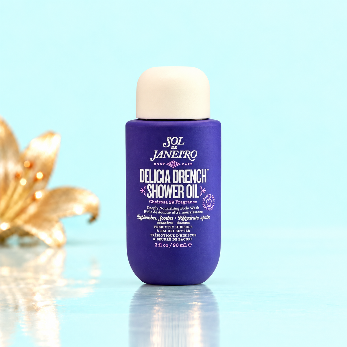 Sol De Janeiro | Delicia Drench™ Shower Oil 90 mL (Travel Size)